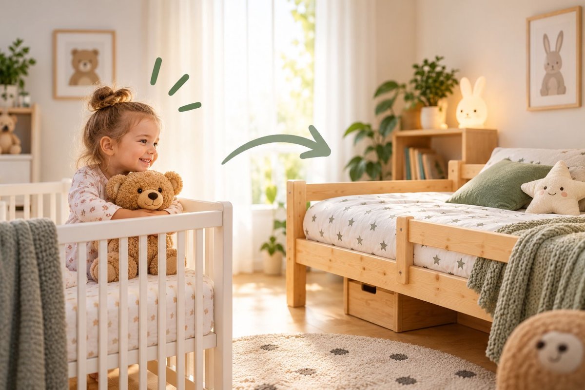 Kdy vyměnit dětskou postýlku za velkou postel? Kdy vyměnit dětskou postýlku za velkou postel?