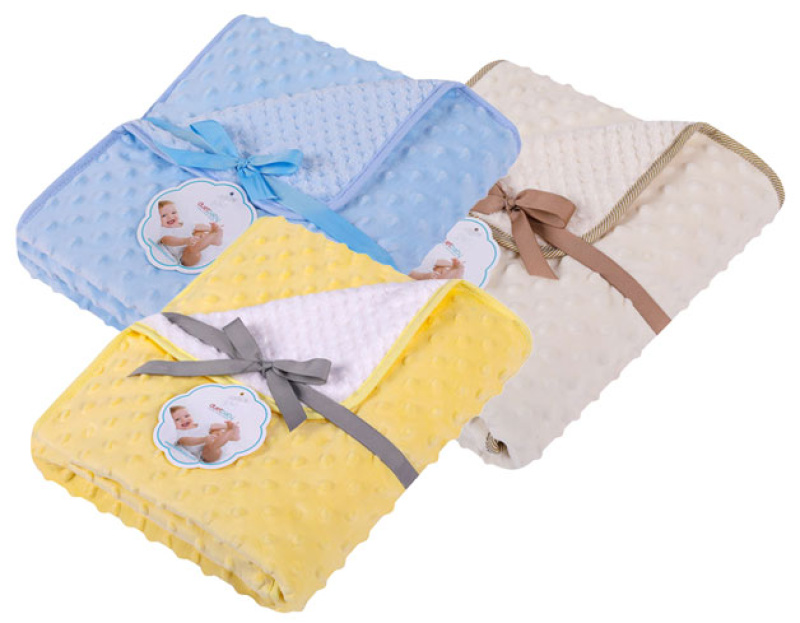 Dětská deka Minky/Soft 80 x90xcm Růžová