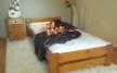 Postel masiv Evropa olše 80 x 200 cm+matrace PUR T-25+rošt