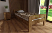 Postel Bohdana 90 x 200 cm dub masiv borovice + rošt