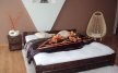 Postel Evropa ořech 160x200 + zdravotní matrace VitalityT25 + rošt