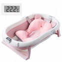 Dětská vanička Premium skládací - růžová