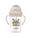 Lahvička se slámkou - 300 ml sovička