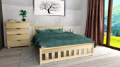 Postel Abby 140/200 cm masiv borovice + rošt ZDARMA