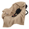 Zavinovací deka do autosedačky - béžová