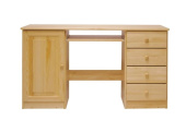 Psací stůl z masivu borovice BR104 136/75/48 cm