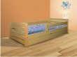 Postel Classic 200/90 cm + matrace + šuplík - masiv 3,5 cm
