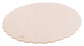 Dřevěná podložka pod dort silná - 50 cm