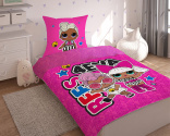 Povlečení 140/200 + 80/70 cm licence L.O.L surprise