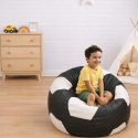 Sedací vak fotbalový míč 450L, 100 cm XXL nr.08