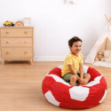 Sedací vak fotbalový míč 450L, 100 cm XXL nr.11