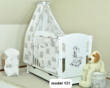 Postýlka s kompletní výbavou classic model 131