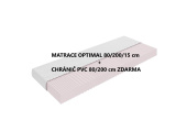 Matrace Optimal Comfort 80x200x15 cm + PVC chránič ZDARMA