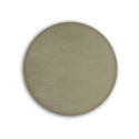 Čalouněný nástěnný panel kolo - průměr 50 cm, výška 3 cm - tmavě béžová