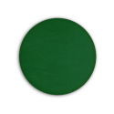 Čalouněný nástěnný panel kolo - průměr 30 cm, výška 5 cm - lahvově zelená