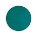 Čalouněný nástěnný panel kolo - průměr 30 cm, výška 3 cm - zelenomodrá