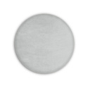 Čalouněný nástěnný panel kolo - průměr 30 cm, výška 3 cm - popelavá