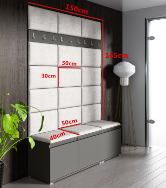 Předsíňová sestava EMI 6 - výběr barev