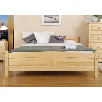 Postel Jolana 140 x 200 cm masiv borovice