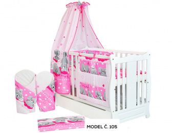 Postýlka s kompletní výbavou classic model 105