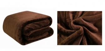 Deka - přehoz mikrovlákno bronz 160/200 cm