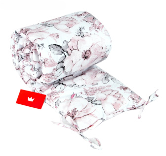 Souprava do postýlky 3 díly - květy