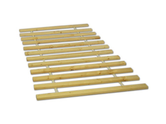 Laťkový rošt s textilií 160/200 cm