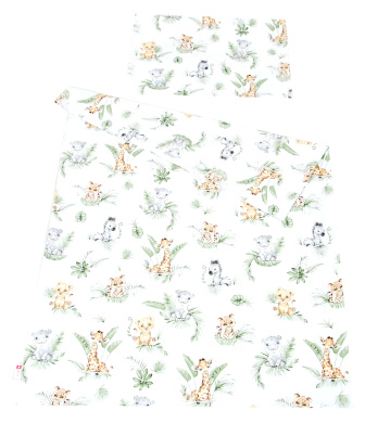 Súprava do postielky 3 diely - safari