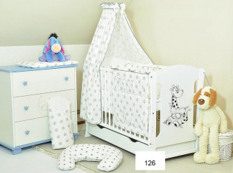 Postýlka s kompletní výbavou classic model 126