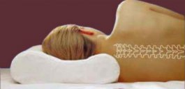 Anatomický polštář - PUR pěna