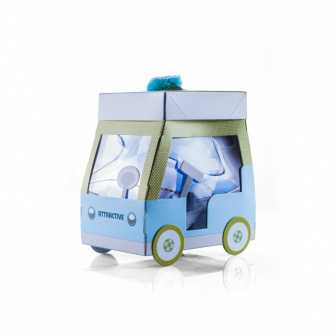 Dojčenský darčekový set 3 diely modrá