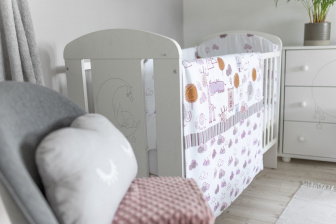 Sada do postýlky 7 dílů veselá zvířátka