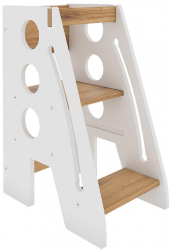 Náučná veža Helper New biela-sosna