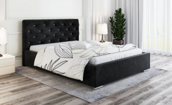 Čalúnená posteľ Verona 140/200 cm s úložným priestorom kronos