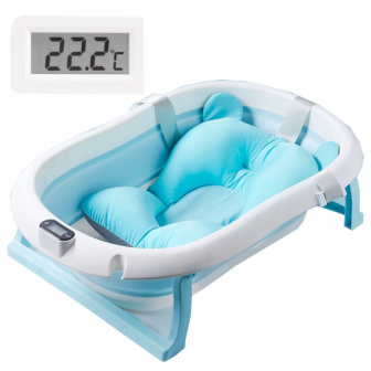 Dětská vanička Premium skládací - modrá