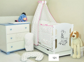 Postýlka s kompletní výbavou classic model 121