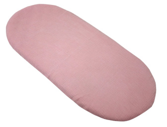 Mušelínové prestieradlo do kočíka / staroružová