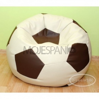 Sedací vak fotbalový míč 300L, 80 cm XL nr.02