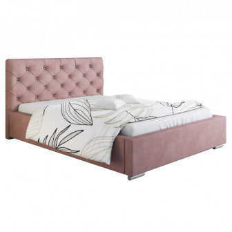 Čalúnená posteľ Verona 180/200 cm s úložným priestorom jasmine