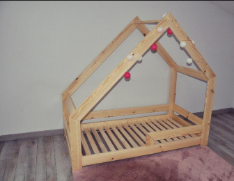 Posteľ Corida 160/80 cm - masív borovice + rošt ZADARMO