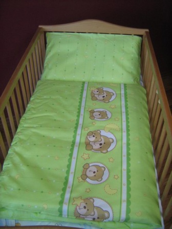 Povlečení - méďa v kolečku