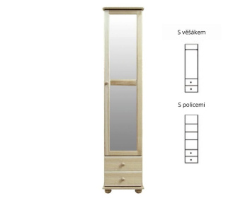Skříň masiv borovice - SF 37B