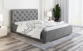 Čalúnená posteľ Verona 180/200 cm s úložným priestorom jasmine