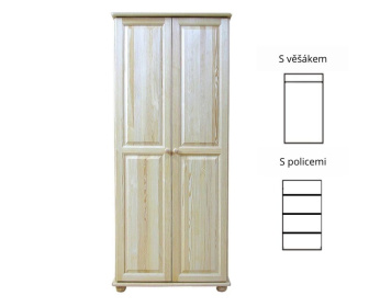 Skříň masiv borovice - SF 40