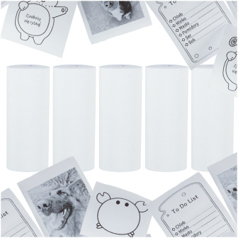 Fototopapír na termotisk - 5 rolí / 5,7 cm