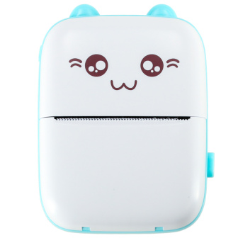 Fototlačiareň mini - čiernobiela termotlač / modrá