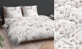 Povlečení na polštář LUX bavlna-satén 40x40 vzor 4432D