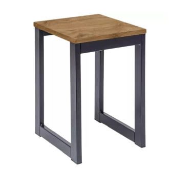 Barová židlička - Hoker 45 - černá