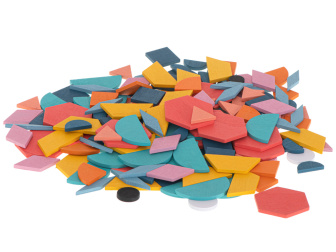 Dřevěné skládací puzzle - 180 elementů