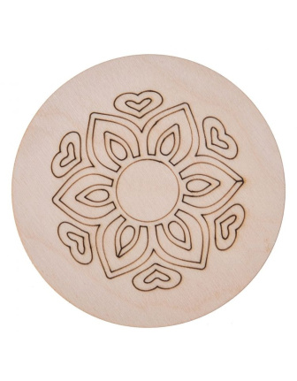 Dřevěný servírovací podtácek - vzor 5